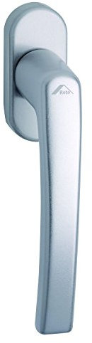 ROTO Fenstergriff rotoline, Verdeckt geschraubt, 7 x 35 mm, Alu Titan, 1 Stück,227796