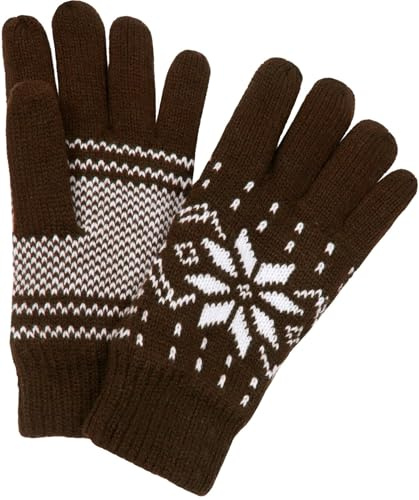 normani Damen und Herren Strickhandschuhe in dezenten Farben