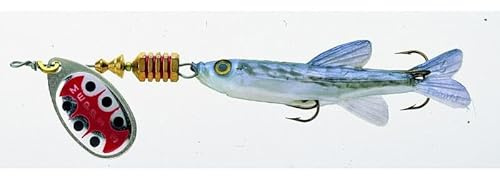 Mepps Aglia TW mit Fisch Silber Gr.4