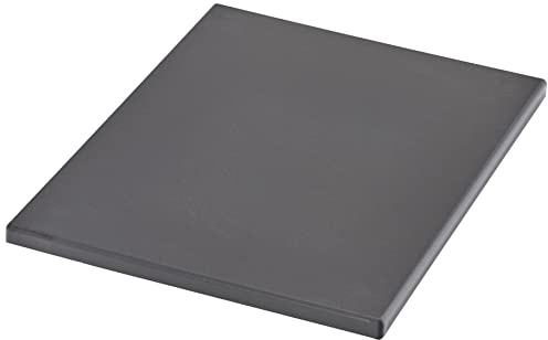 Metaltex - Tabla Profesional de Cocina Corte, Polietileno, color Negro, 38 x 28 x 1,5 cm