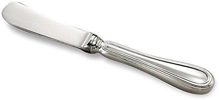 Englisch Stil Sheffield versilbert Silber Mehl Messer cod.515141 cm 14,5x1,8 by Varotto & Co.