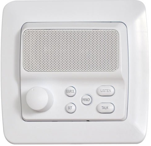 Intrasonic Technology IST Retro Intercom Room Station, White (RETRO-5R)