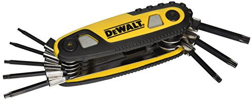 DEWALT - Set di chiavi esagonali pieghevoli