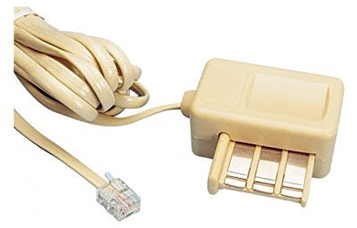 Dacomex Connectique téléphonie et ADSL Cordon RJ11 / Gigogne Mâle/Femelle 3 M 93650