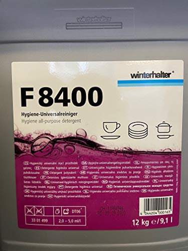 Winterhalter Geschirrspülmittel F-8400 12 kg Kanister für gewerbliche Spülmaschinen