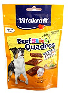 Vitakraft Beef Stick Quadros Plus Käse - 7 x 70g