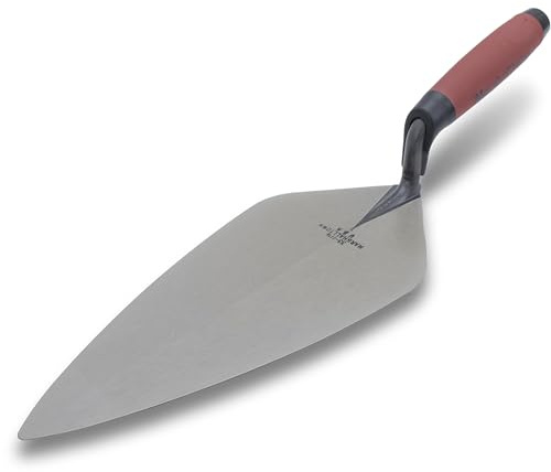 MARSHALLTOWN London Brick Trowels, DuraSoft(R) Handle Material, 127mm Width, 292mm Length, London Pattern, Made In The USA, 3311.5FG