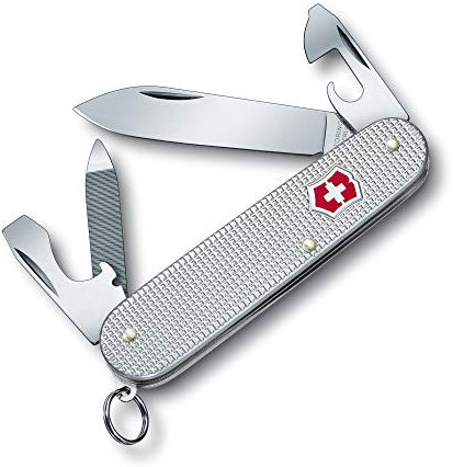 Victorinox, Cadet Alox, Coltellino Svizzero, Originale, Multiuso, Campeggio, 9 Funzioni, Lama, grande, Cacciavite 3 mm