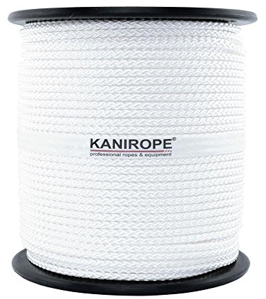 Kanirope® Nylonseil Polyamidseil Seil NYLONBRAID 4mm 100m 8-fach geflochten