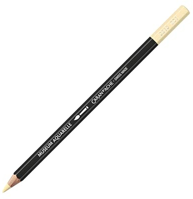 Caran d'Ache Museum Aquarelle Bleistift Museum Aquarelle Bleistift 3510.821/ NR 821 NAPLES OCHRE/NEAPELOCKER-FSC (1 Stück/ (Pack of 1)