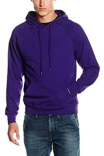 Fruit of The Loom Pull-Over Premium Felpa con Cappuccio Uomo (Pacco da 1)