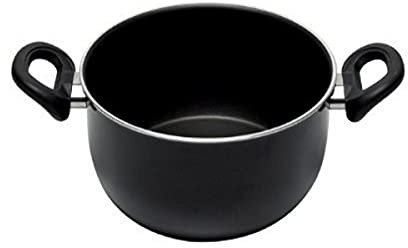 Ballarini Firenze Casseruola, Alluminio, Nero, 14 cm