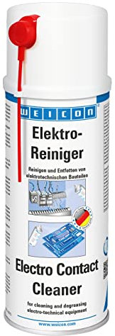 WEICON Elektro-Reiniger 400 ml, Kontaktreiniger für Elektronik, Platinenreiniger, Leiterplattenreiniger