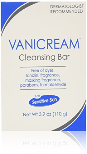 Vanicream Cleansing Bar 3.9 oz For Sensitive Skin, Pack of 4