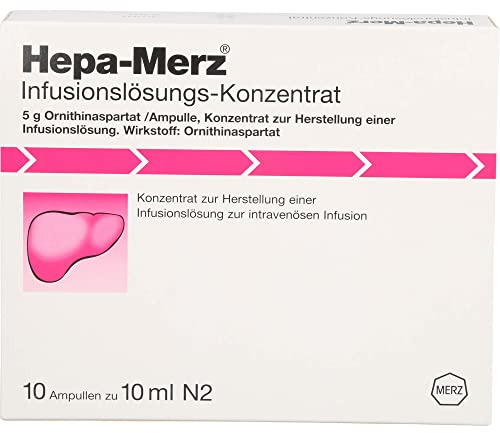HEPA-MERZ Infusionslösungs-Konzentrat Ampullen 10X10 ml