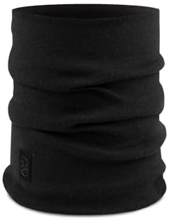 Buff® Merino Schlauchschal Solid Black Unisex Erwachsene