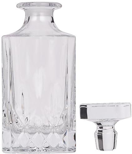 RCR Carafe à vin/Whisky carrée en Cristal Luxion Opera 51520020006