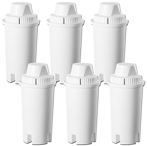 Finest-Filters Water Jug Filter Cartridges Compatible with Brita Classic Filter Jugs … (6)