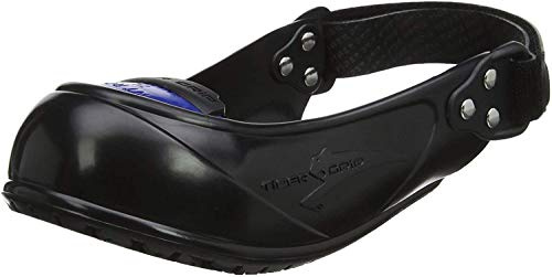 Safety Jogger Visitor Slip-Resistant Safety Toe Protectors - Lightweight Toe Cap Overshoes with Self-Clean Studs, Universal, Black | 5.0-7.5W/2.5-5.5M