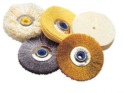 PROXXON 28312 SET 5 SPAZZOLE PER MOLA DA BANCO SP/E LUCIDARE SPAZZOLA