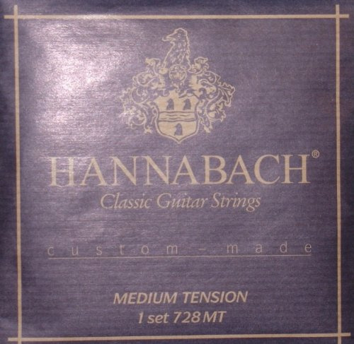 Hannabach 728 MT 'Custom Made' Konzertgitarre, medium Tension