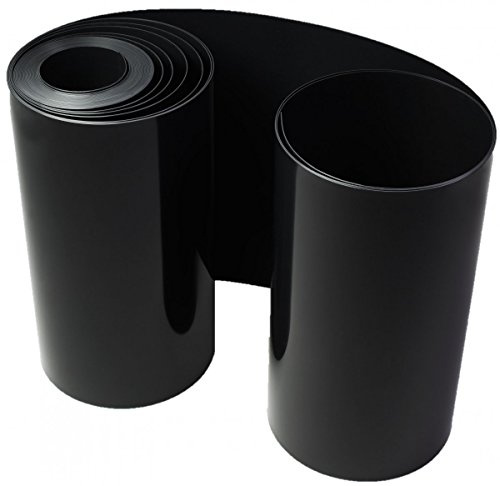 m-n rainman Wurzelsperre/Rhizomsperre schwarz - Stärke: 1 mm - Höhe: 60 cm (10 Meter 5,21 € /lfm)