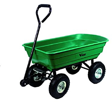 Blinky Argo Carrello in Acciaio con 4 Ruote, Ribaltabile, 75 l