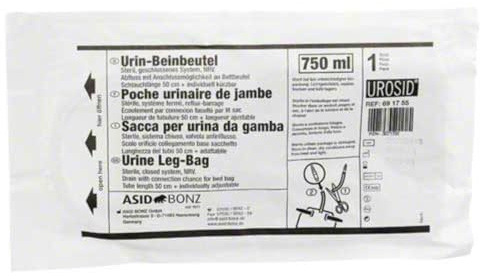 BEINBEUTEL 750 ml 50 cm Schlauch kürzbar 1 St Beutel