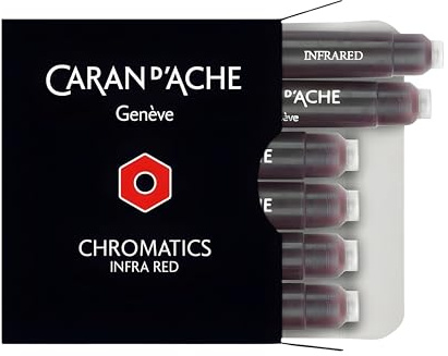 Caran d´Ache 8021.070 Tintenpatrone Infra Red 6 Stück
