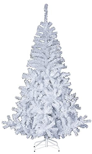FEERIC LIGHTS & CHRISTMAS Árbol de Navidad Elégant 210 cm Blanco