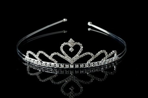 Unbekannt Diadem Haarreif Haarschmuck Tiara Krönchen Brautschmuck