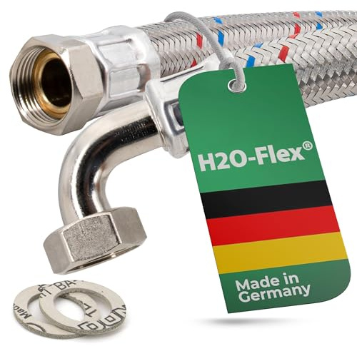 Panzerschlauch 3/4ÜM x 3/4ÜM Bogen (DN19)