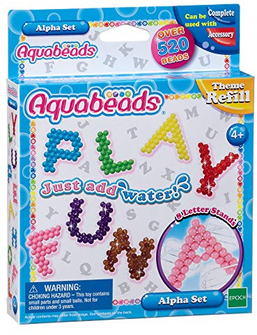 Aquabeads 79258 Alpha Set, mehrfarbig