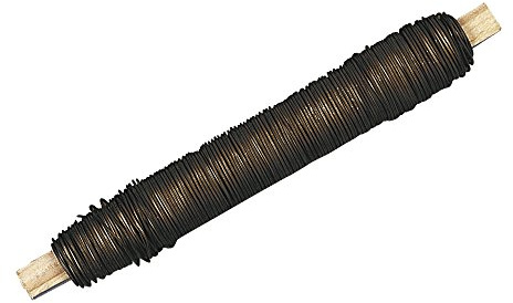 Rayher 2425505 - Alambre para flores (madera, 0,50 mm de diámetro, 100 g, 1 silla)