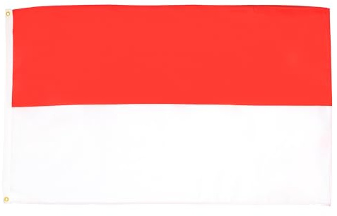 AZ FLAG Drapeau Alsace Rot un Wiss 150x90 cm Polyester Léger 2 Œillets | Usage intérieur Drapeau décoratif alsacien coutures doubles et bords renforcés avec œillets métalliques