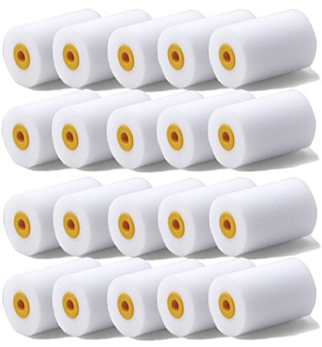 Schuller Eh'klar 22467 Lackwalze Superfein Beidseitig Gerade 20 Stück, 50 mm