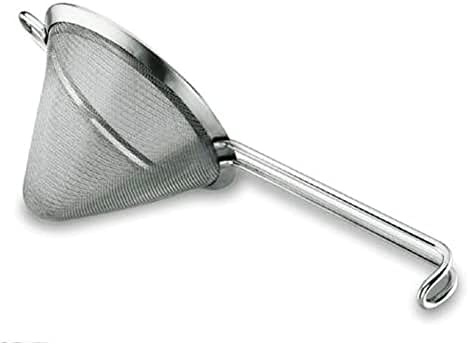LACOR 62617 Passiersieb konisch 16 cm Edelstahl 18/10 | Aus lebensmittelechtem Edelstahl gefertigt; hohe Korrosionsbeständigkeit und Haltbarkeit im täglichen Gebrauch