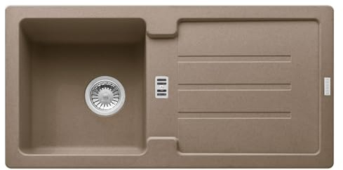 Franke Strata STG 614 Cashmere fragranit fregadero de gris – Fregadero