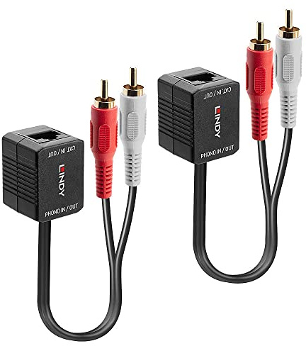 LINDY Stereo Audio Extender Cat.5/6 500 m