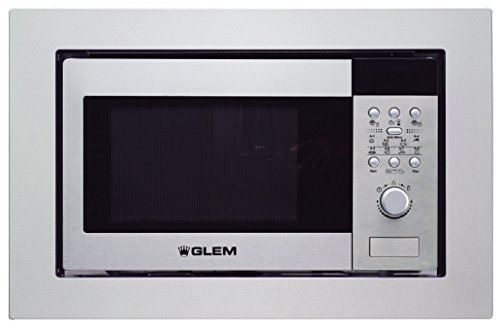 Glem GMI203IX Incasso 20L 800W Acciaio inossidabile forno a microonde