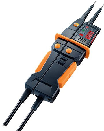testo 750-3 Zweipoliger Spannungsprüfer CAT IV 600 V, CAT III 1000 V LED, LCD