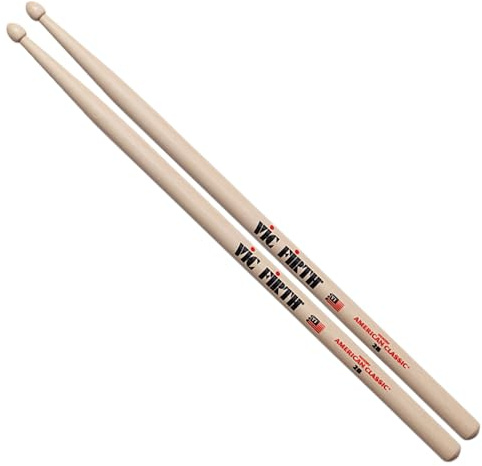 Vic FIrth - Baquetas American Classic® 2B - Nogal americano - Punta de madera