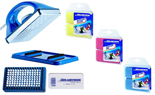 HOLMENKOL Skiwax-Set Wax Pack - Alpin+Nordic, 5-teilig