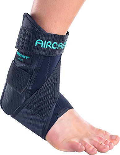 Aircast Airsport Ankle Brace for Chronic Ankle Instability - Durable and Comfortable, Medium, Right