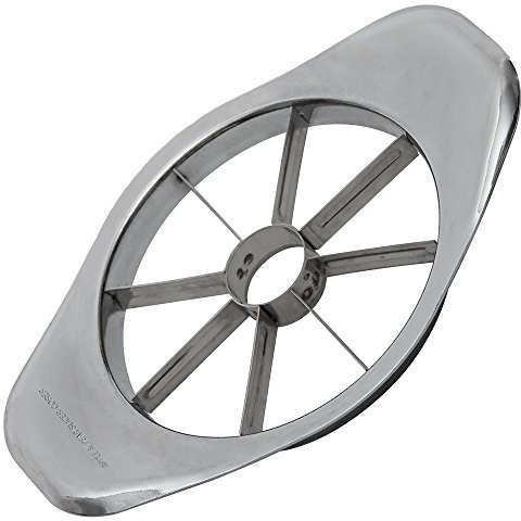Victorio Kitchen Products VKP1159 Johnny Apple Slicer, Stainless Steel, Silver