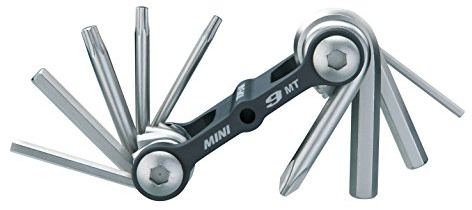 Topeak Mini 9 MT Plegable Herramienta (2,6 x 1,3 x (22,2 x 10,2 x 3,8 cm)