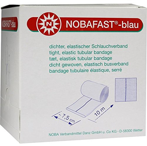 NOBAFAST Schlauchverband 7 cmx10 m blau 1 St
