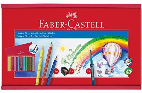 Faber-Castell 112438 - Colour GRIP, Kinderkünstler-Set