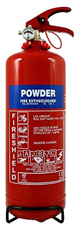 FireShield 2KG Dry Powder Fire Extinguisher