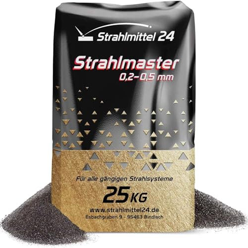 Samore 25 kg Strahlmittel Strahlmaster 0,2-0,5 mm